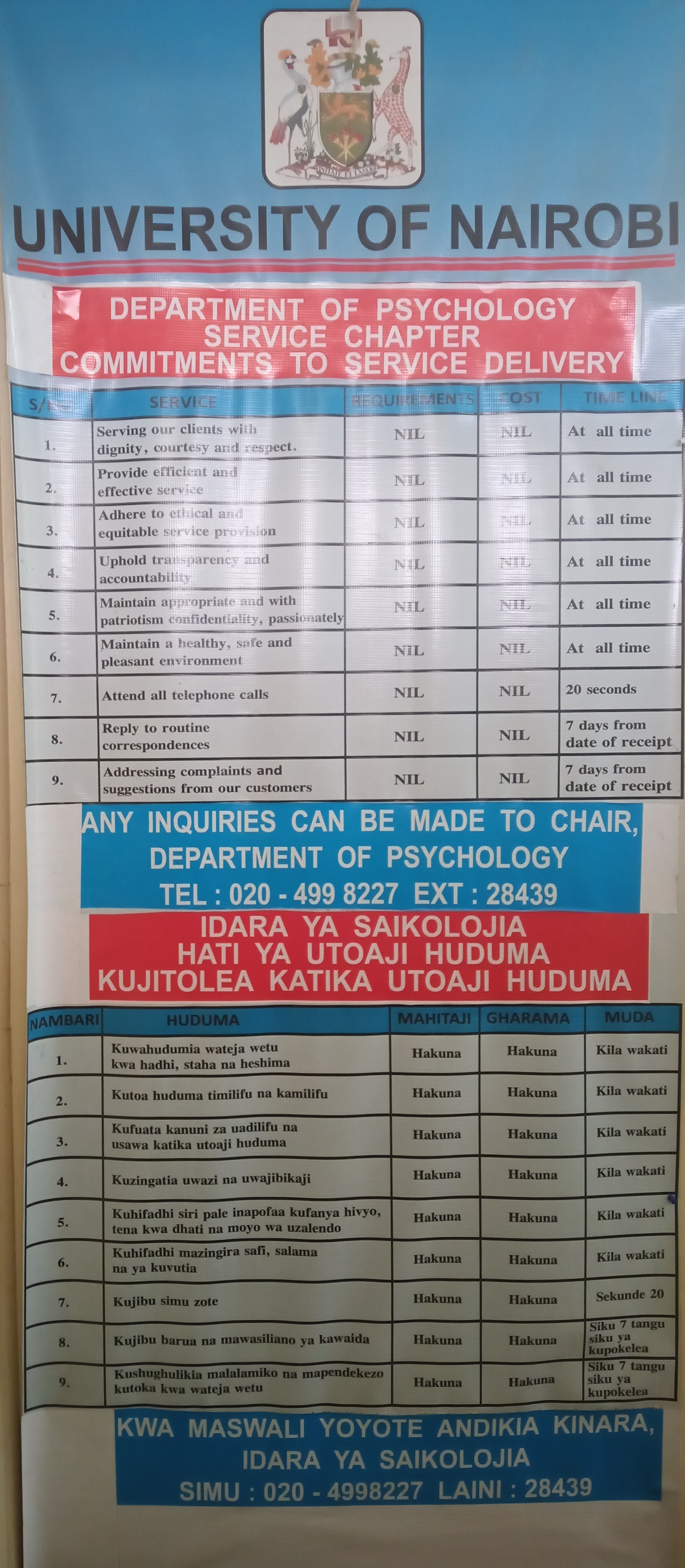 Service Charter